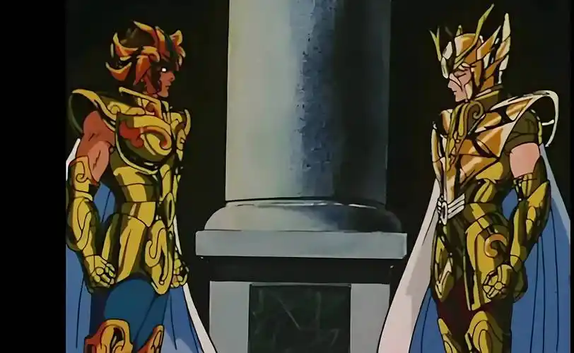 5,狮子座艾欧里亚:作为艾俄罗斯的弟弟,艾欧里亚曾前往找撒加理论,但