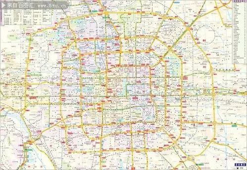 北京市区高清地图下载