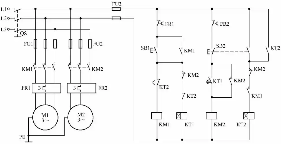 45张电工常用电动机控制电路图值得收藏