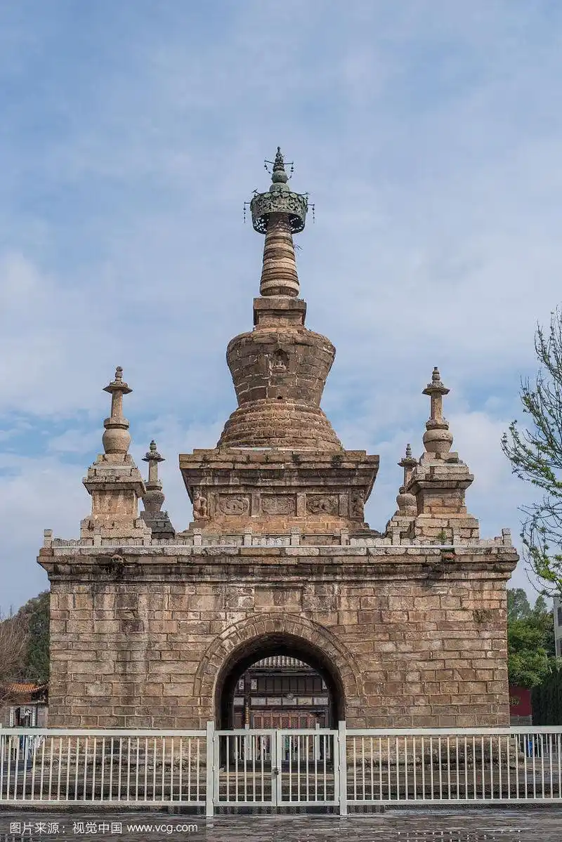 云南昆明官渡古镇金刚塔