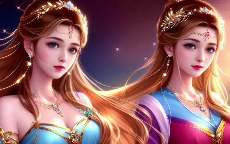 古风横屏双人壁纸