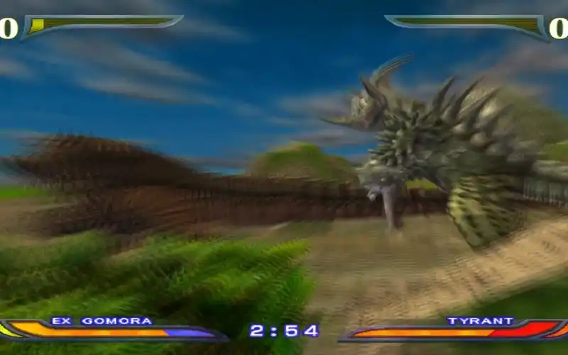 奥特曼格斗进化重生-ex哥莫拉vs泰兰特(hard难度)非无伤