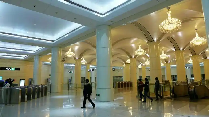 我拍《津湾广场地铁站》