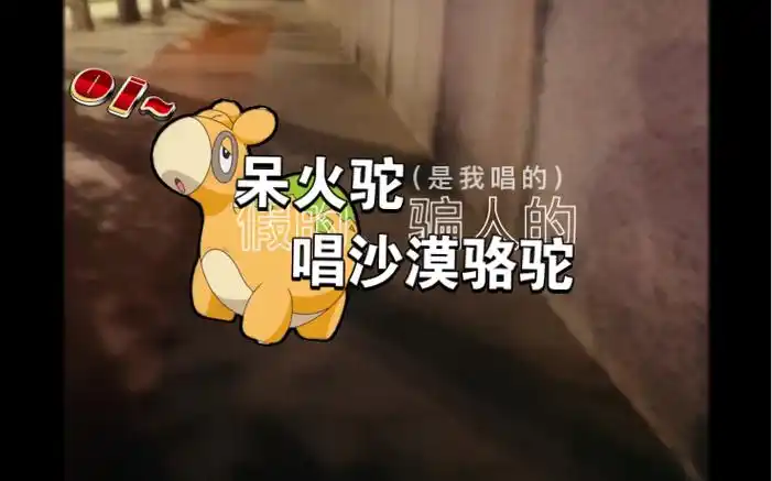 呆火驼唱的还可以