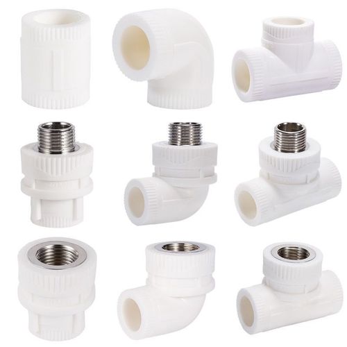 ppr水管配件ppr水管配件4分6分1寸自来水管件接头内丝外丝直接弯头