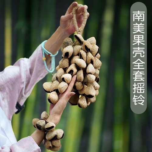 terre德瑞摇铃非洲植物果实手铃舞蹈专业民族音乐小众白噪音乐器