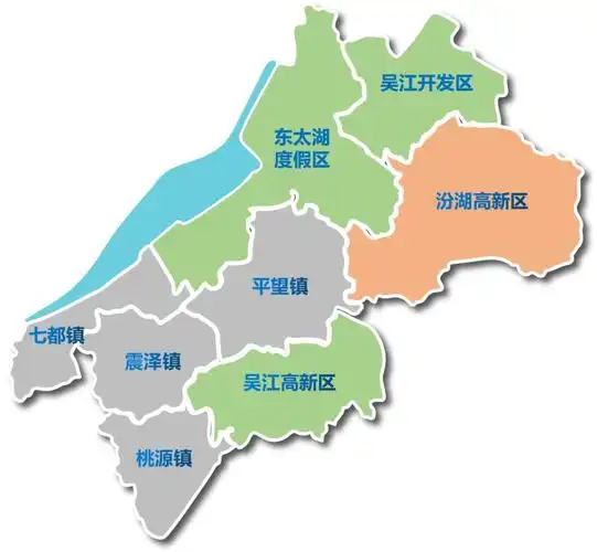 一口气看全吴江方言与建制——吴江市旧镇地图及吴江方言(历史)地图