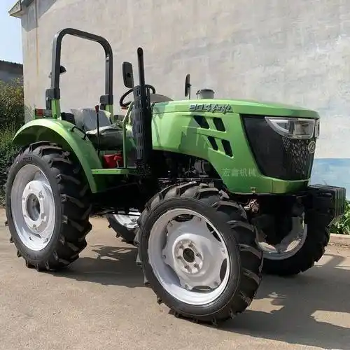 小型拖拉机价格图片节省人力耕地四驱拖拉机多缸四轮四驱拖拉机