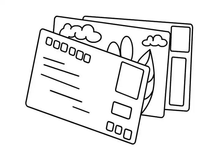 明信片怎么画 明信片怎么画简单又好看 明信片简笔画-养娃家