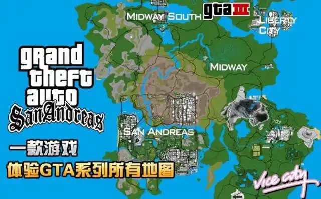 把《gta》系列,所有地图整合到一个游戏中会怎样?童年趣事!