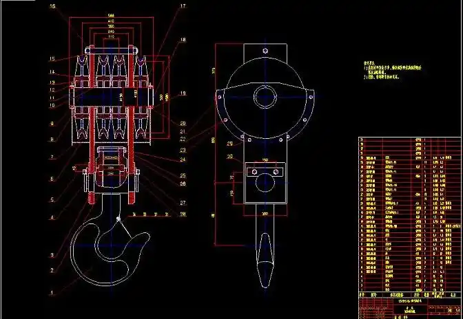 吊钩组日常使用注意的事项