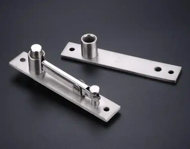 加厚不锈钢360度转轴木门上下铰链定位门轴天地轴旋转轴暗藏合页a款