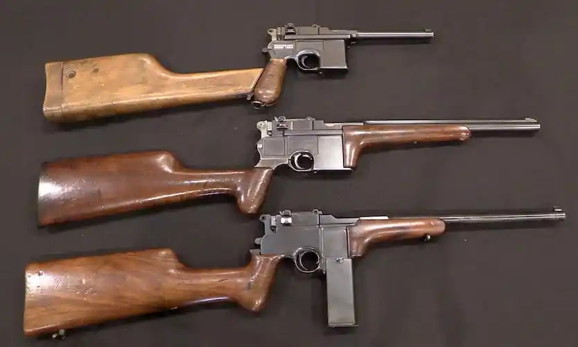 驳壳枪的卡宾变体40发子弹的m1917卡宾枪为什么没能火起来