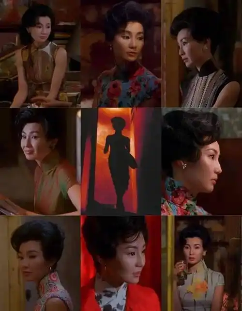 《花样年华》深度解析二:岁月不败美人,张曼玉的一场旗袍大秀_周慕云