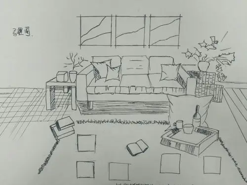 4.6丹尼斯校区学院素描班周六晚上班《室内速写》