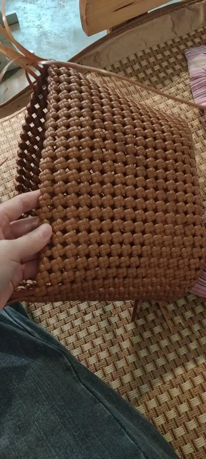 纯手工制作藤条编织包