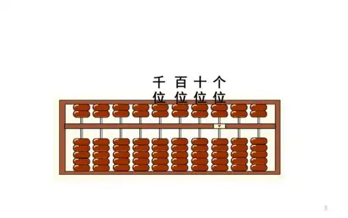 苏教版2014小学二年级数学下册用算盘识数计数ppt课件