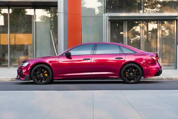 奥迪a6-ek改色膜琉璃塔塔红,又甜又辣的颜色_草莓_瞬间_酷酷