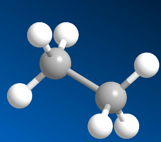 常见的有机物的球棍模型