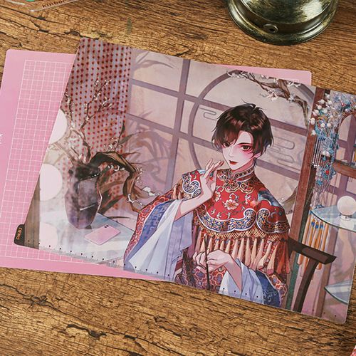 kinbor盗墓笔记周边解雨臣a4 a5垫板学生小花书写拼接绘画垫板