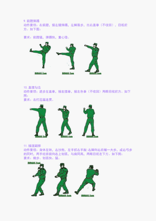 擒敌拳全套图解三