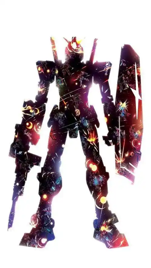 「欣赏」机械风高达手机壁纸