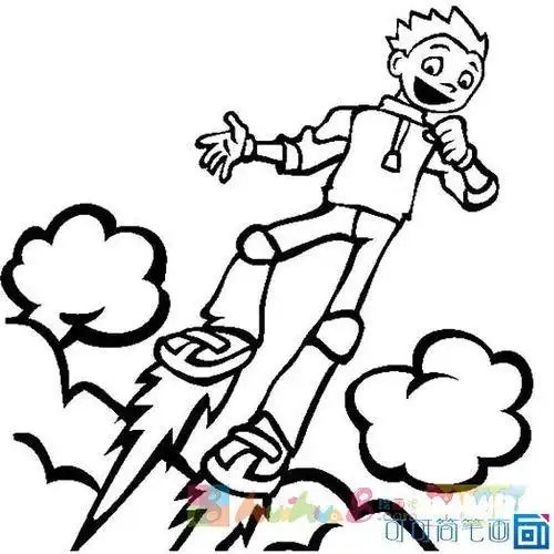 科幻简笔画作品展《未来的我》科幻简笔画作品展简笔画未来的我畅想