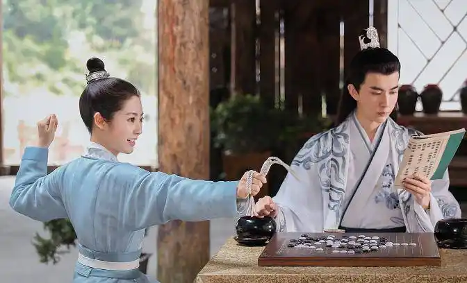 邢菲古装造型甜美可爱,搭档于朦胧上演甜宠剧,两人cp感满满_作品_影视