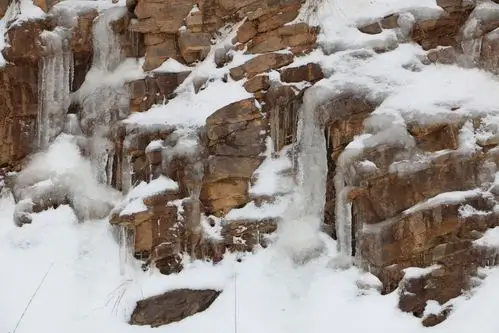 舞钢九头崖雪景