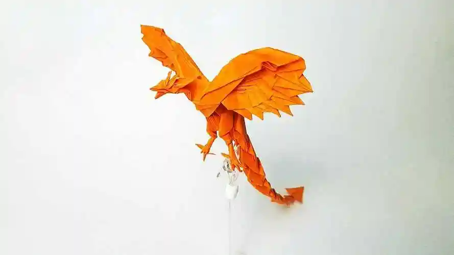 艺术频道知识付费第04集折纸王子教你神谷哲史的凤凰38折纸视频教程