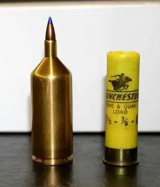 更有甚者会用马格南弹或者野猫弹通过修改弹壳增大发射药量.