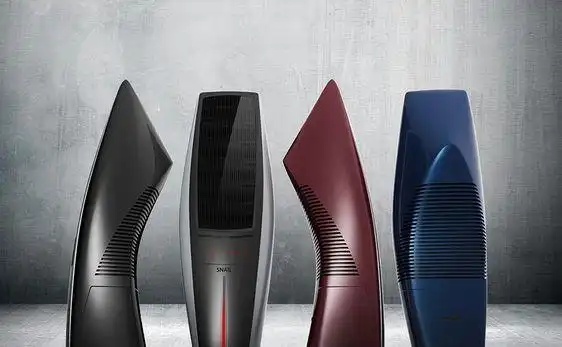 工业设计 无叶电风扇 细节 外观造型 配色 创意灵感