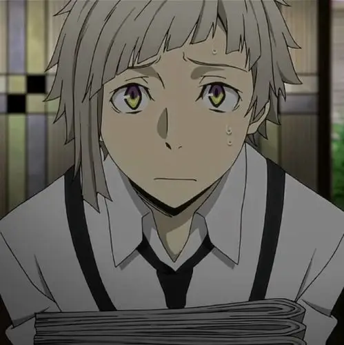 文豪野犬 自截屏 中岛敦 头像