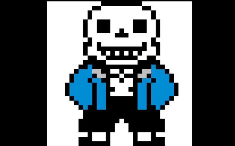 undertale传说之下主要人物像素画