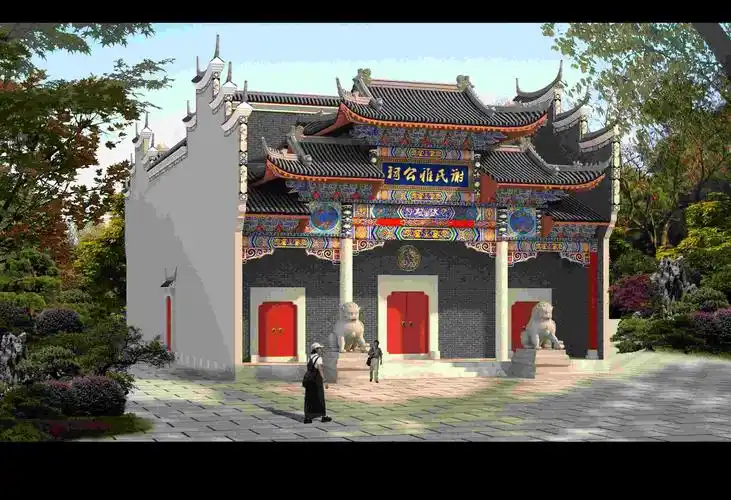 曹操古建部分古建筑设计效果图 - 曹操古建专注古建筑设计方案