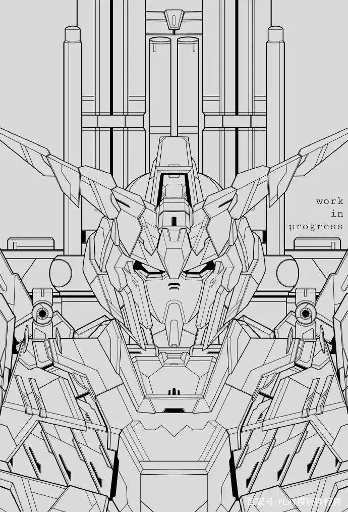 am-nakyo独角兽高达头像壁纸插画合集更新