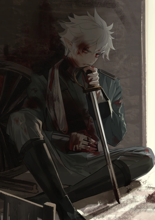 军装战损小野猫