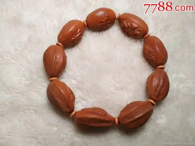 苏工文丰老师奉献橄榄核手串五鬼戏钟馗佛珠