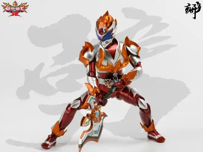 形刻系列手办铠甲勇士拿瓦玩具公开 火之拿瓦 焚尽世间一切罪恶_腾讯