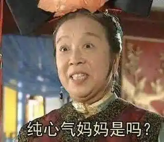 纯心气妈妈是吗 - 《还珠格格》容嬷嬷专场表情包_容嬷嬷_影视表情