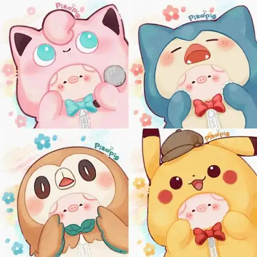 屁可猪74宝可梦头像来咯