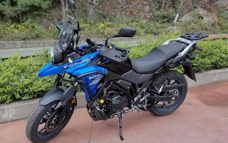 【dl250】新车跑磨合,跑到了郊外江边,慢慢跑,慢慢享受!