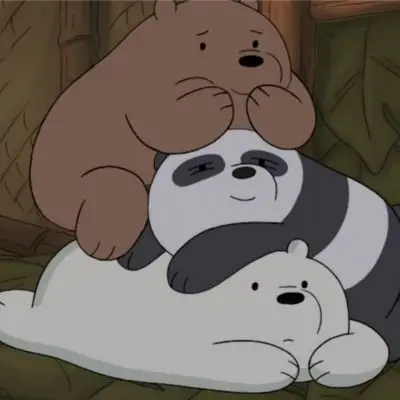 超可爱裸熊系列头像咱们裸熊