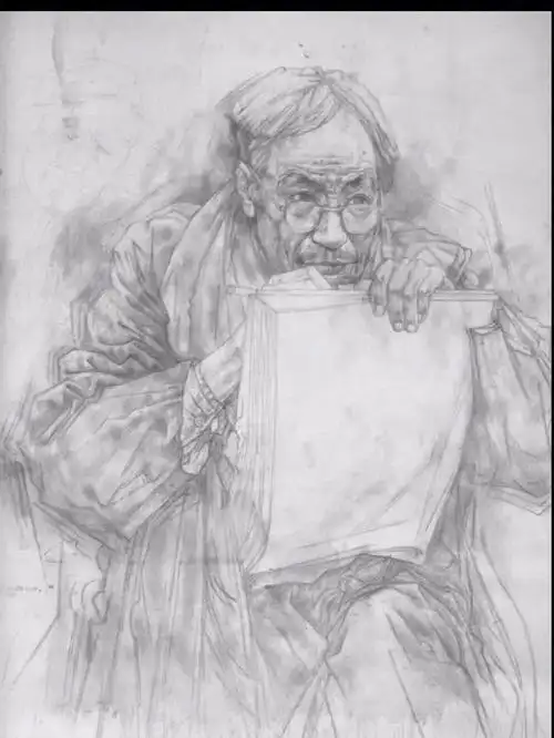 中央美院教授唐勇力素描欣赏