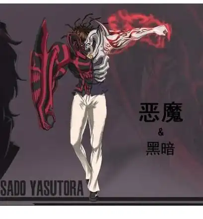 今天看了看死神的图片,看见了茶渡泰虎的完现术完整的形态,真的假的?