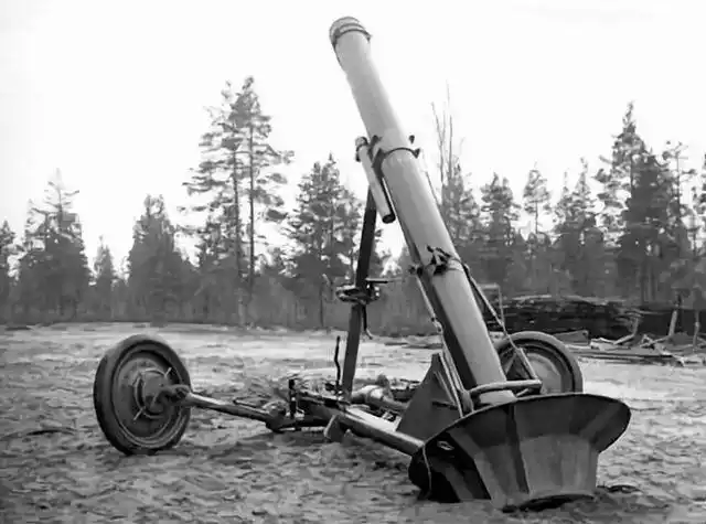 芬兰amos迫击炮系统火炮界的双枪老太婆还能攻顶反坦克