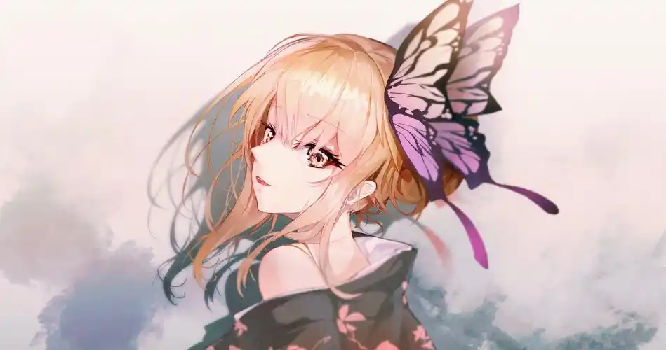 蝴蝶少女 pixiv   クエモン