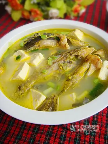 黄骨鱼豆腐汤