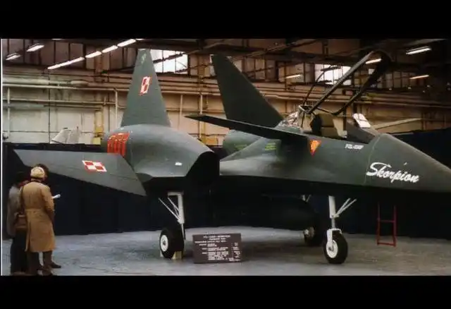 图片:昙花一现的波兰pzl-230f"蝎"式战斗攻击机.