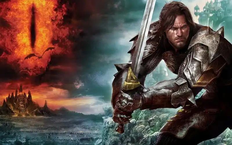 阿拉贡壁纸800x600分辨率下载,指环王,索伦之眼,阿拉贡壁纸,高清图片